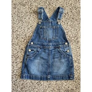 GAP Denim Overall Dress 3 Toddler